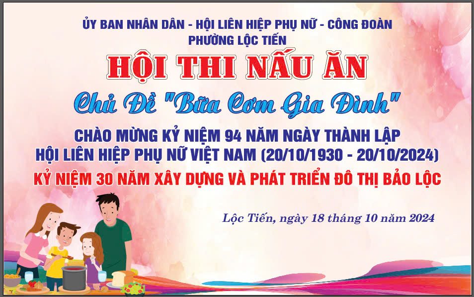 Hoạt động chào mừng kỷ niệm 94 năm ngày thành lập Hội liên hiệp phụ nữ Việt Nam (20/10/1930 - 20/10/2024) và 30 năm xây dựng và phát triển đô thị Bảo Lộc