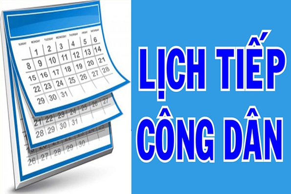 Lịch tiếp công dân Tháng 3/2025 của Bí thư Đảng ủy phường Lộc Tiến