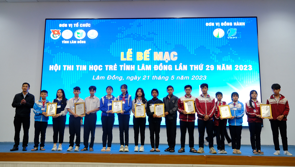 Hội thi Tin học trẻ tỉnh Lâm Đồng lần thứ 29