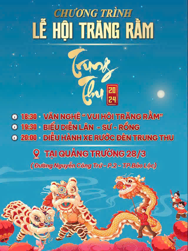 Chương trình Lễ hội trăng rằm