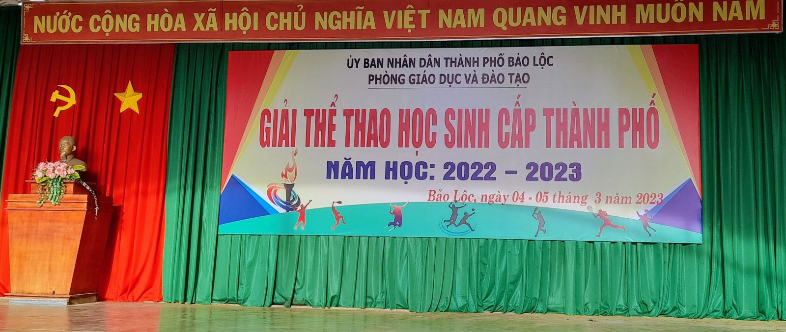 Khai mạc giải thể thao học sinh cấp thành phố năm học 2022-2023